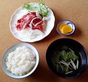 お昼の焼肉セットメニュー
