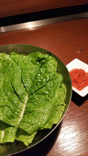 焼肉の心強いお供!